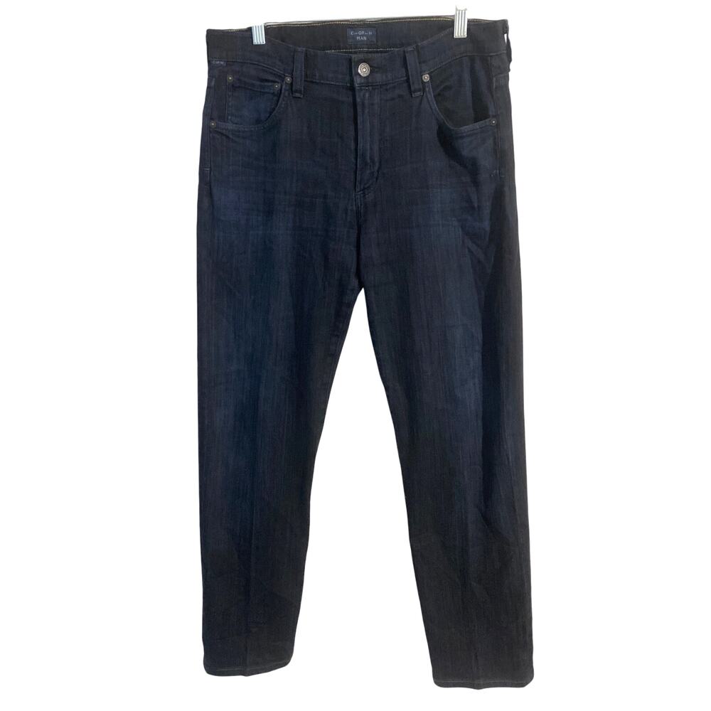 Citizens of Humanity jeans men’s size 32x30 dark blue straight leg cotton modal